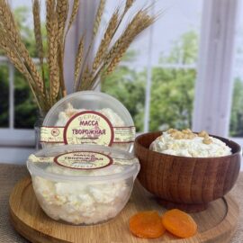 Масса творожная с курагой и кедровым орехом